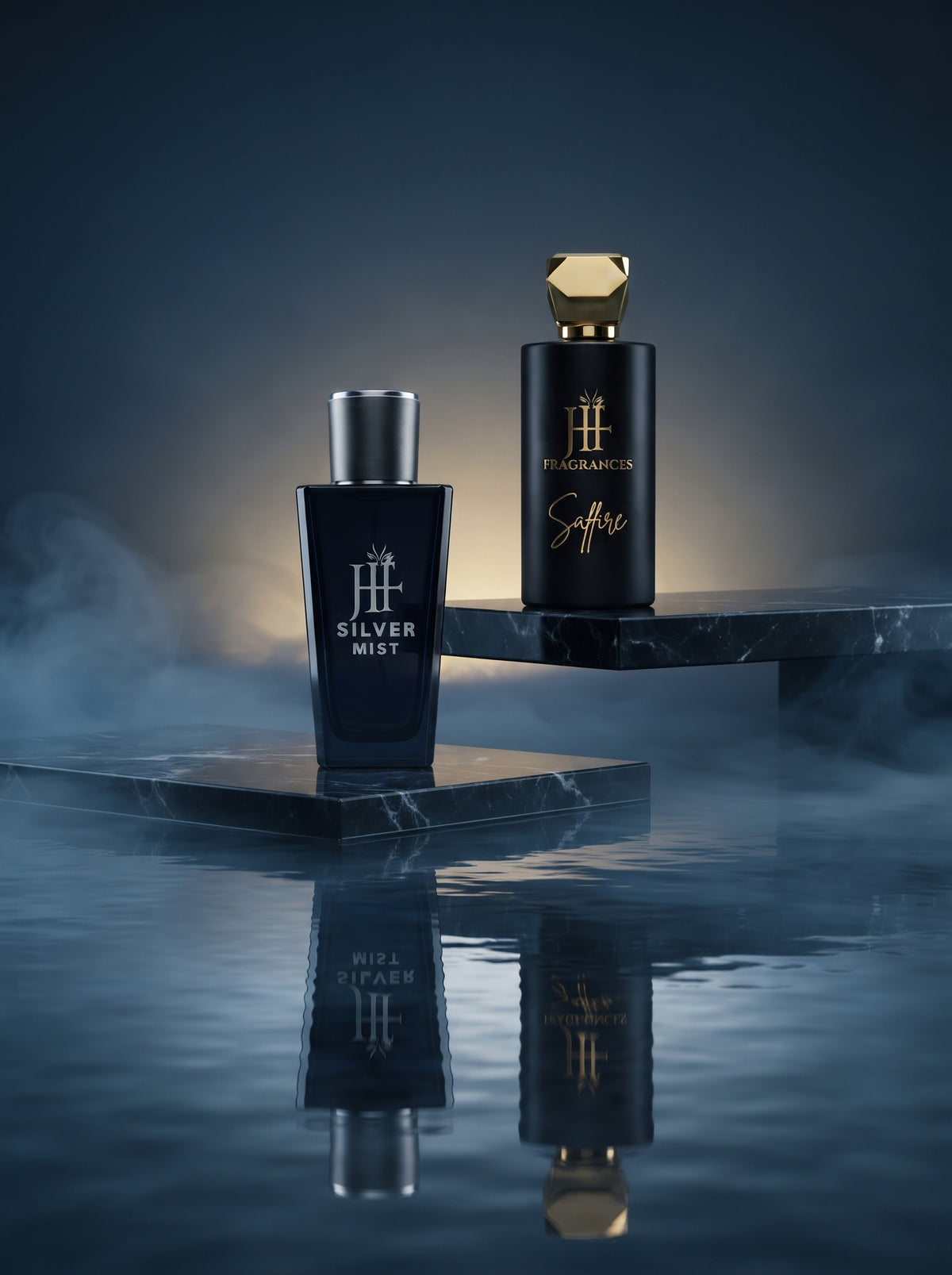 Bundle Saffire and Silver Mist
